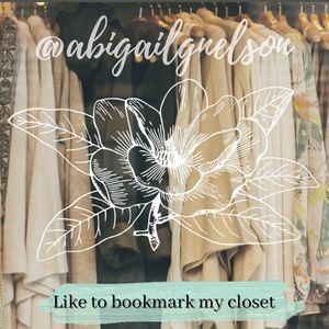 like this to bookmark my closet